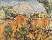 Der Sainte-Victoire nach C�zanne